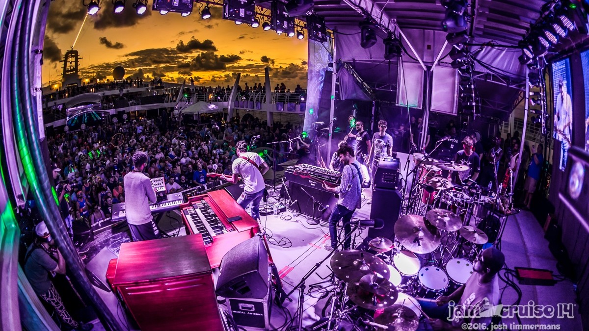 Pro-Shot: Snarky Puppy Performs 'Shofukan' On Jam Cruise 14