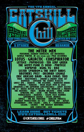 Catskill Chill | Schedule Unveiled And Pre-Parties