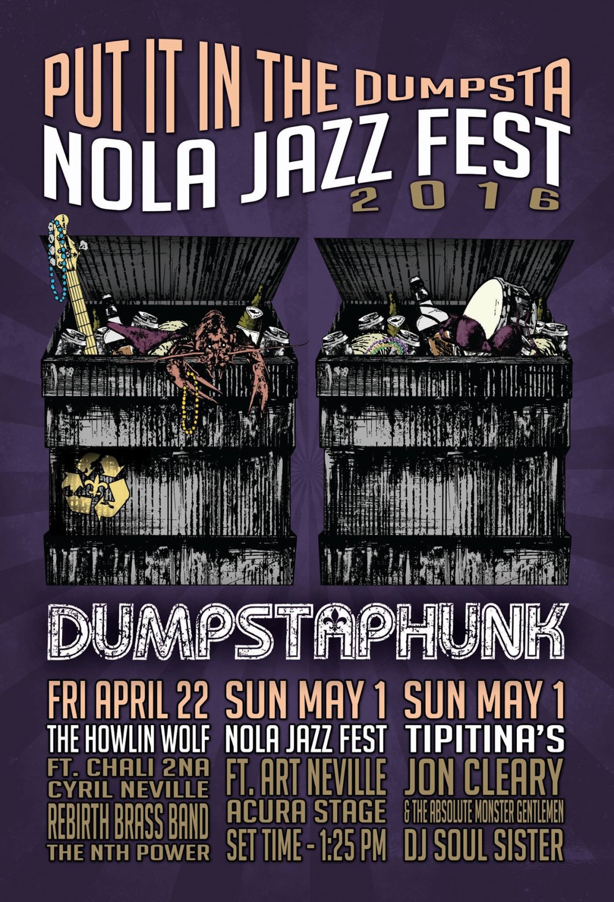 Dumpsta NOLA Poster