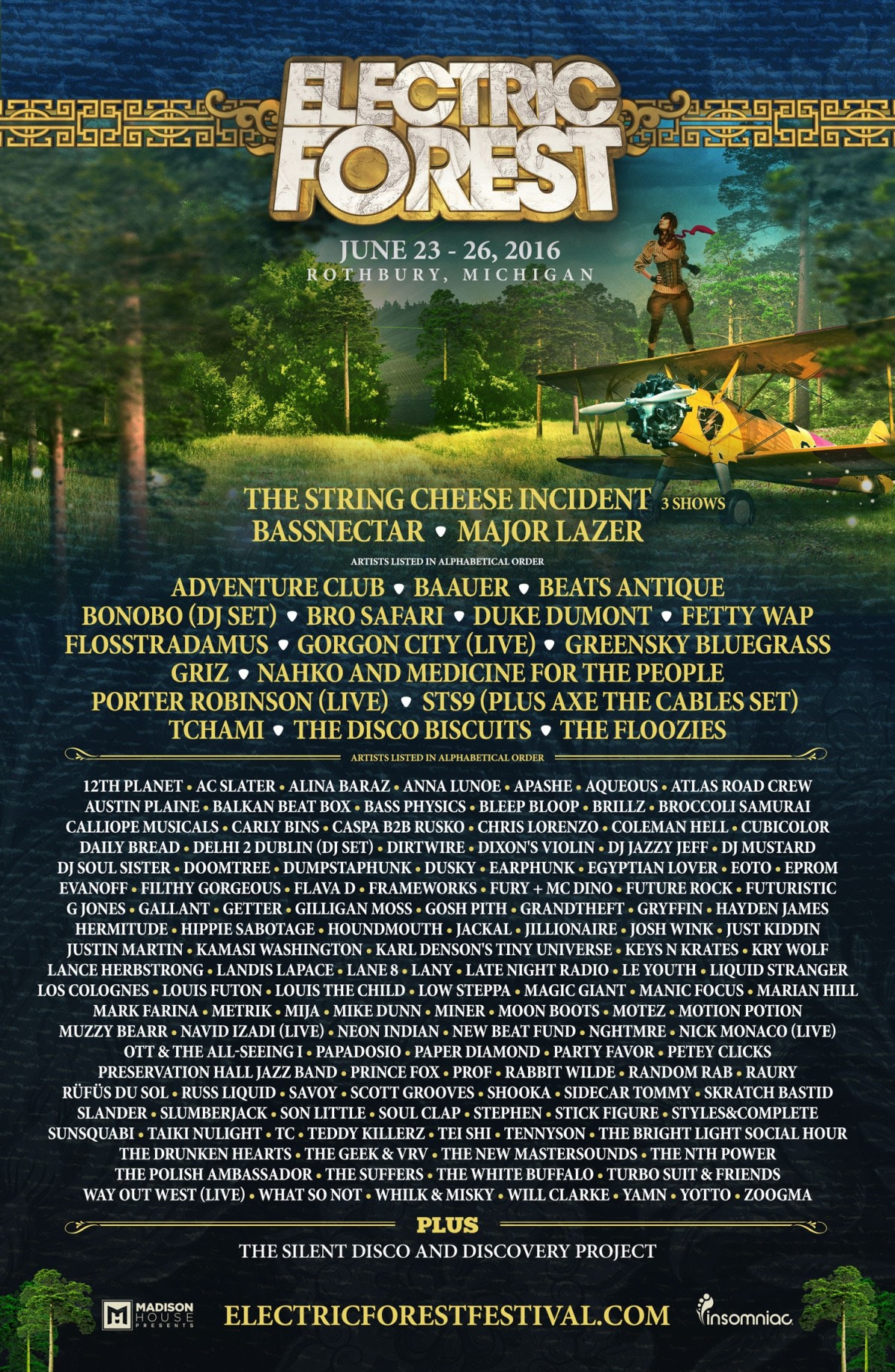Electric Forest Reveals 2016 Lineup Additions