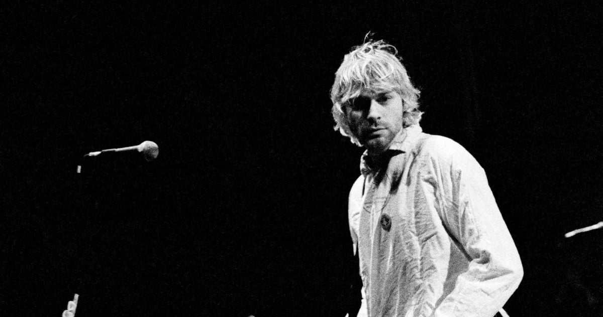 Nirvana Kurt Cobain Crop