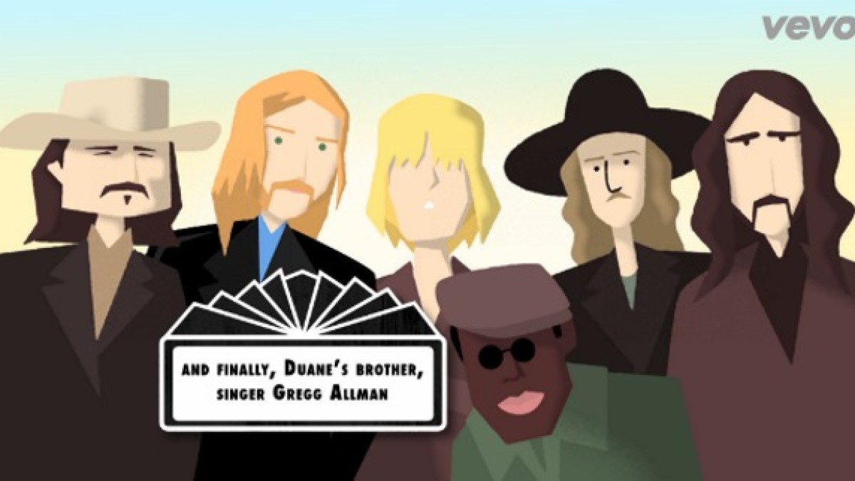 Animated Video | Allman Brothers Band - Statesboro Blues