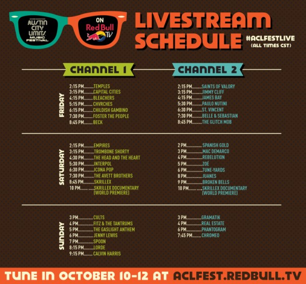 Couch Tour Alert | Austin City Limits Music Festival