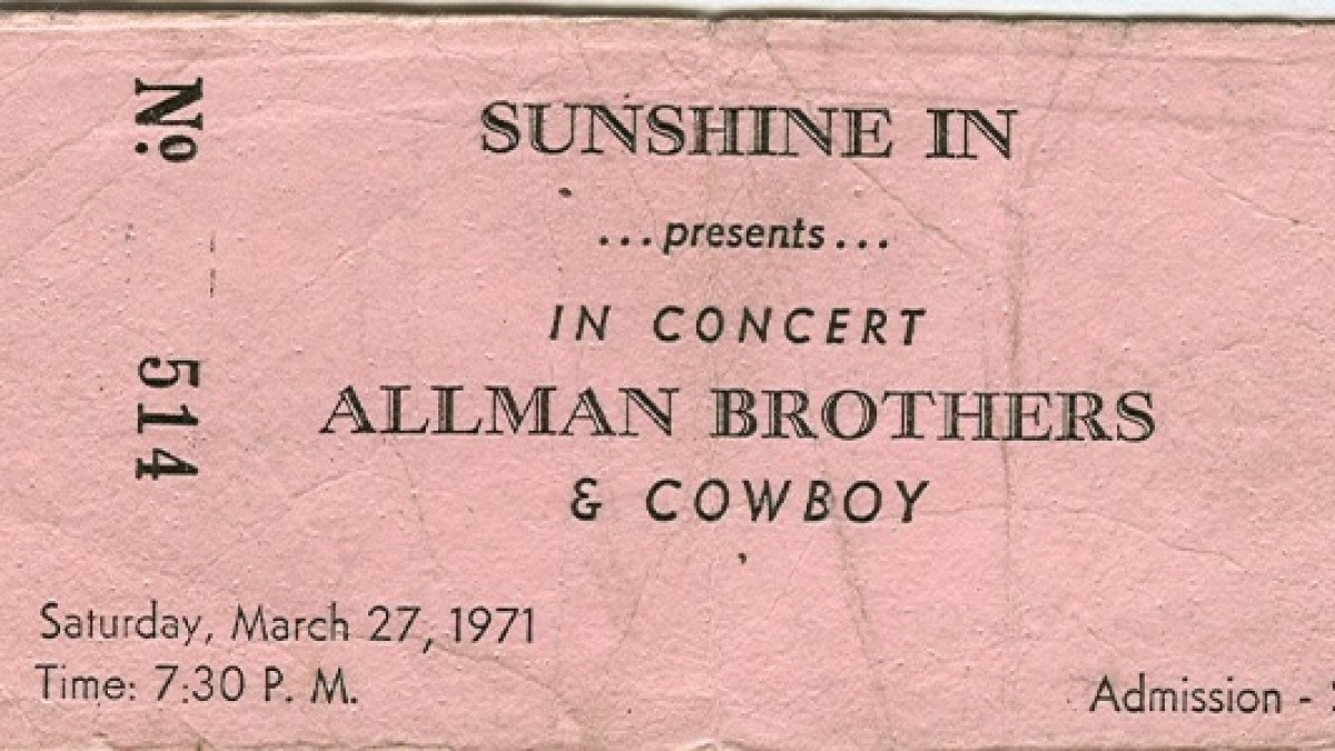 Flashback | Bruce Springsteen Opens For Allman Brothers Band