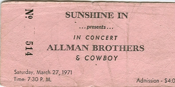 Flashback | Bruce Springsteen Opens For Allman Brothers Band