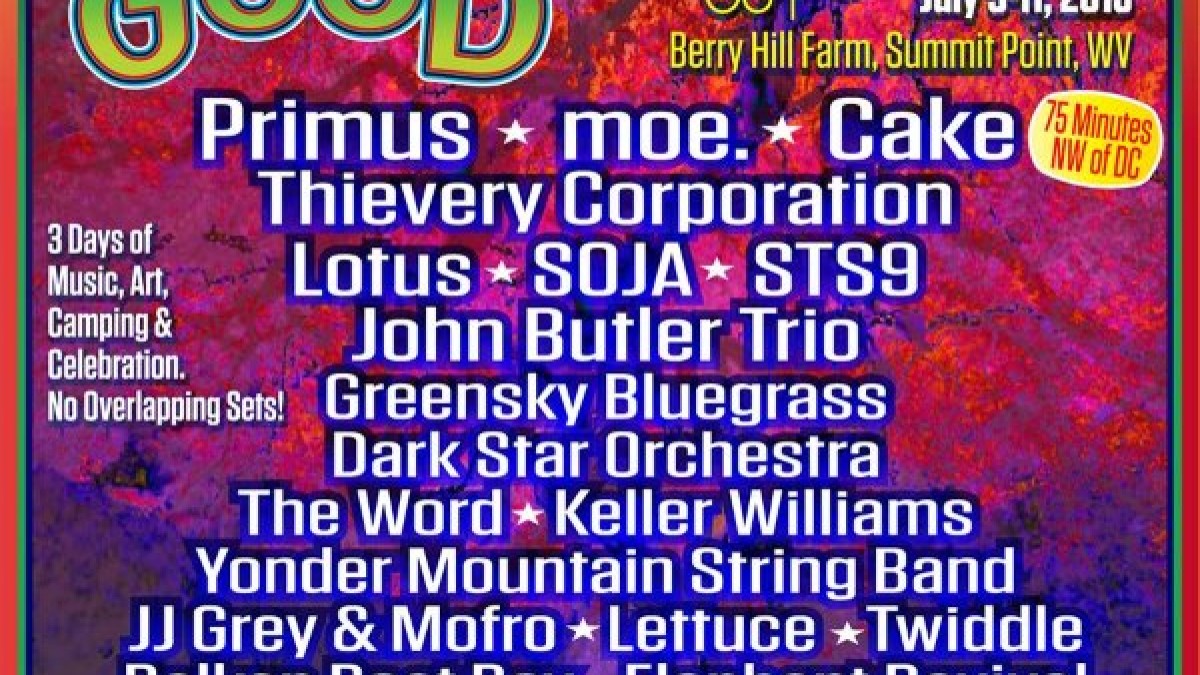 All Good Music Festival 2015 Lineup Announcement