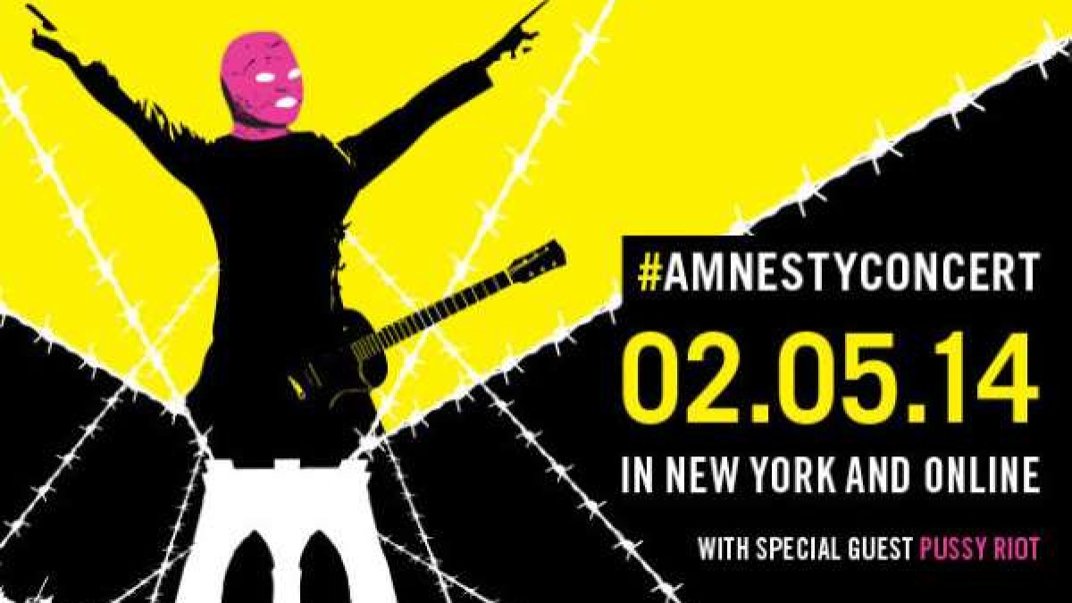 Amnesty USA Concert | Pussy Riot, Flaming Lips And More