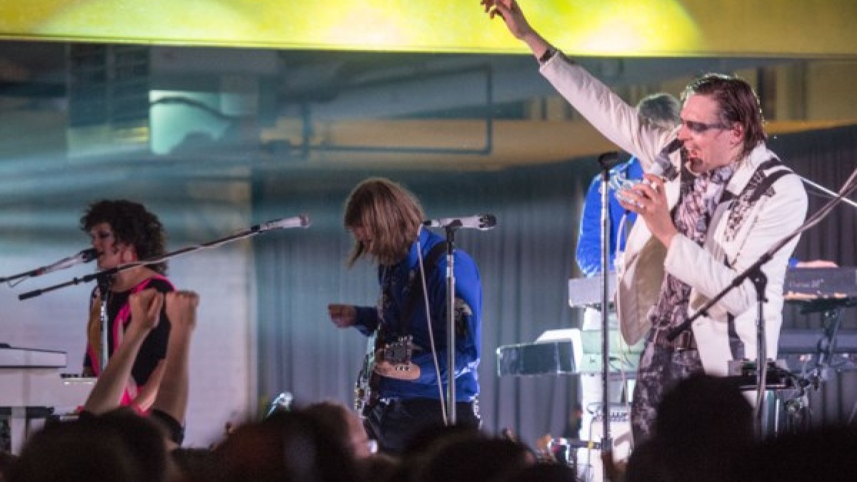 Arcade Fire Preview Reflektor At Brooklyn Shows