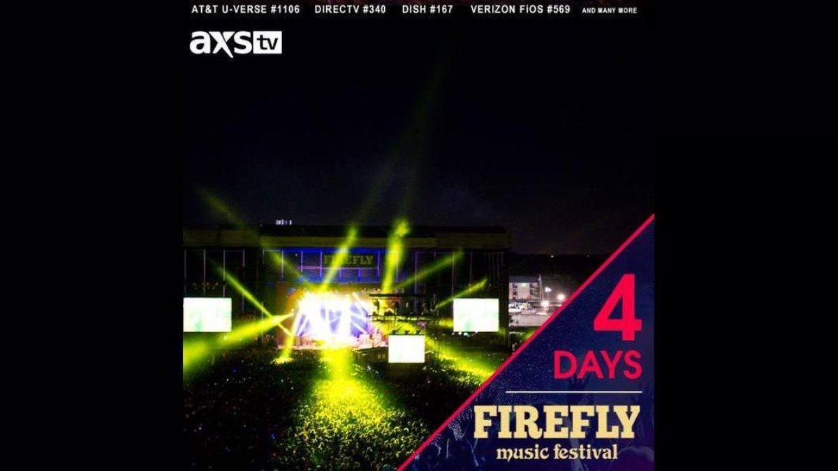 Couch Tour Alert | AXS TV To Air 2015 Firefly Festival