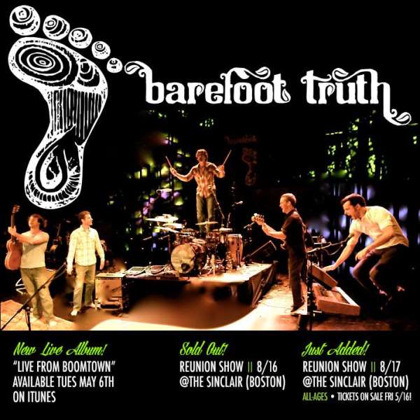 Barefoot Truth Add Second Boston Area Reunion Show