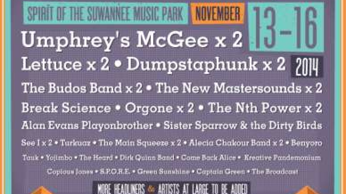 Bear Creek 2014 | Umphrey's, Lettuce, Dumpstaphunk & More