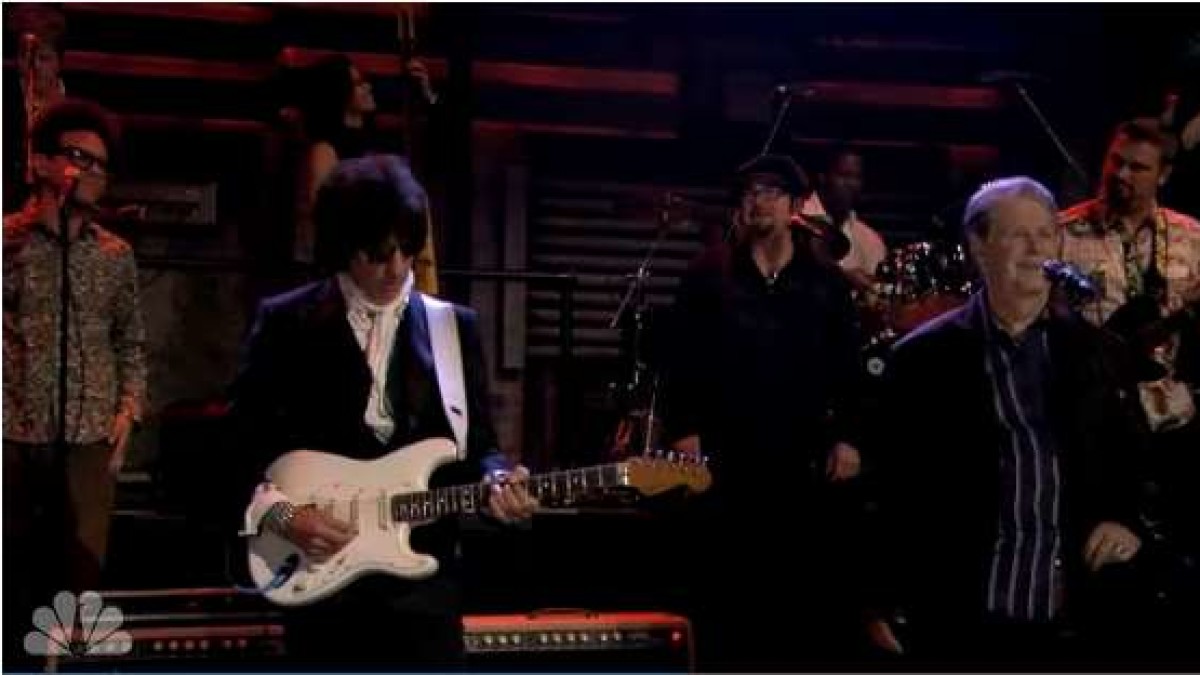 DVR Rewind | Jeff Beck, Brian Wilson, Jardine And Marks On Fallon