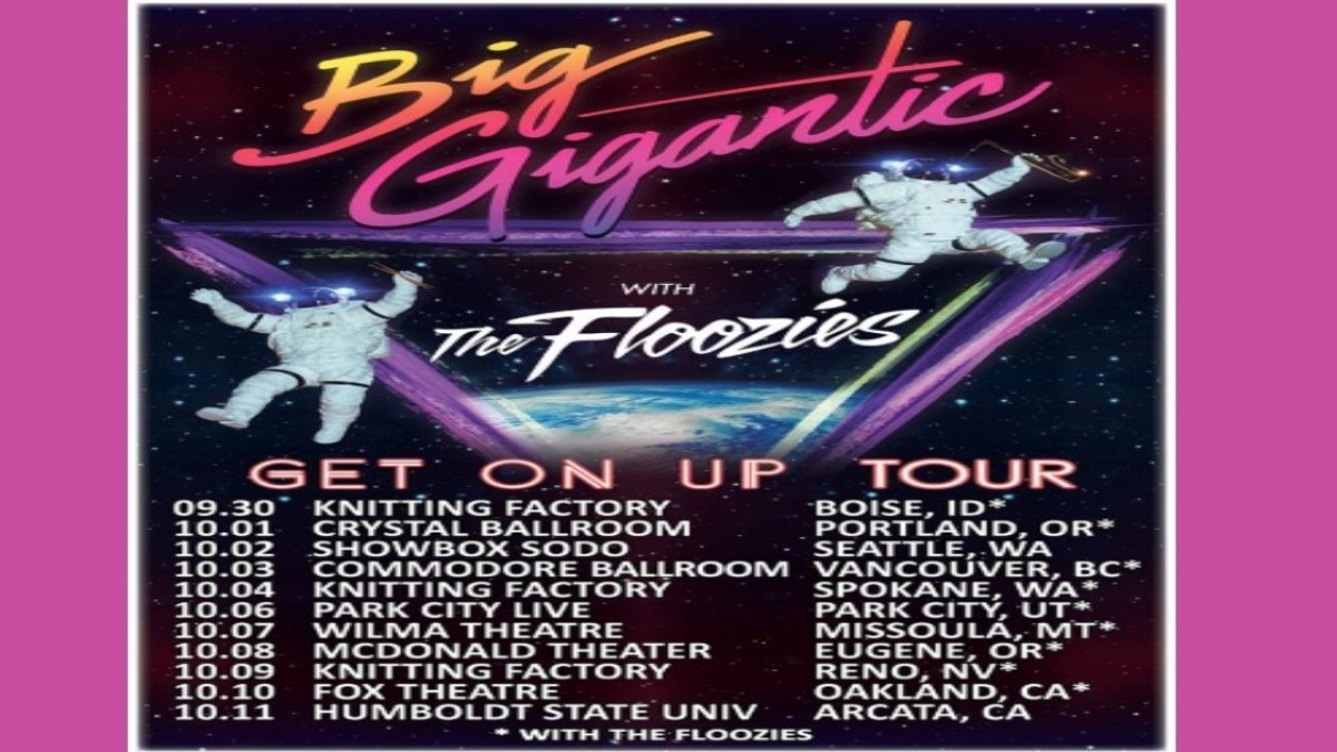 Tour Dates | Big Gigantic & The Floozies Fall Tour