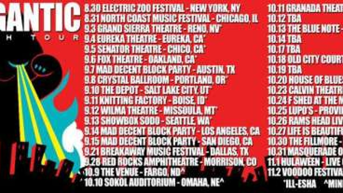 Tour Dates | Big Gigantic Announces Sky High Tour