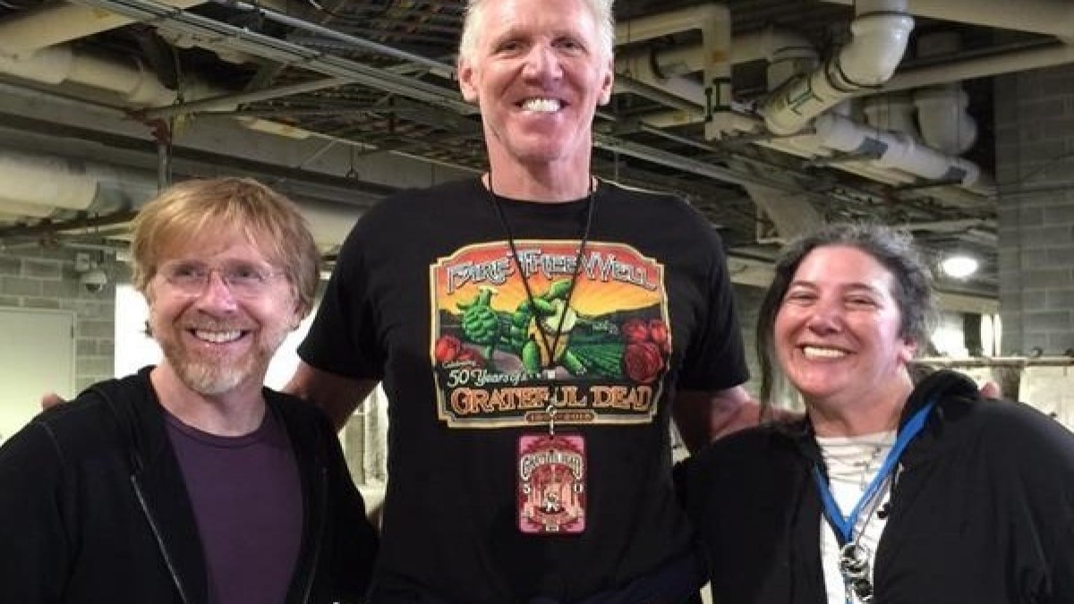 Bill Walton Documents Grateful Dead 50 Chicago Experience