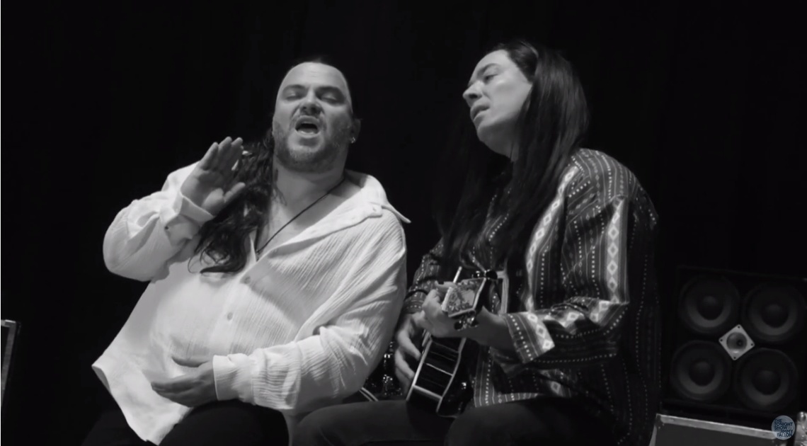 Video | Jimmy Fallon & Jack Black More Than Words Parody