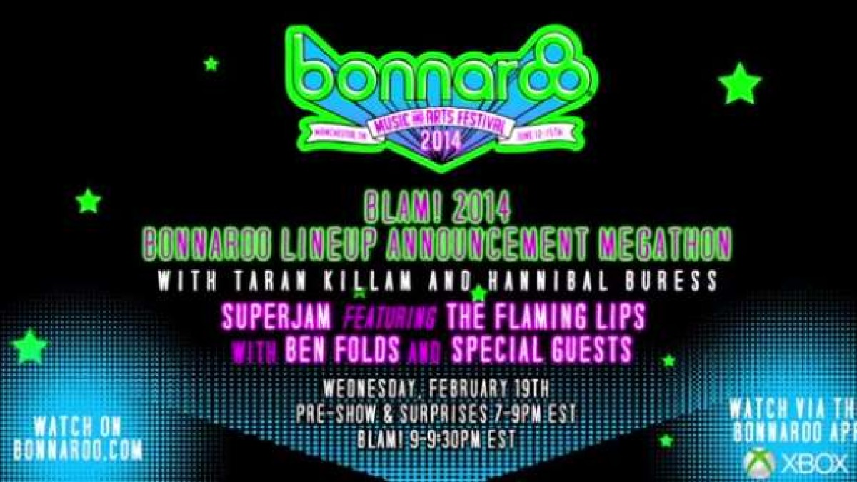 Ben Folds And Flaming Lips To Superjam Bonnaroo Announcement