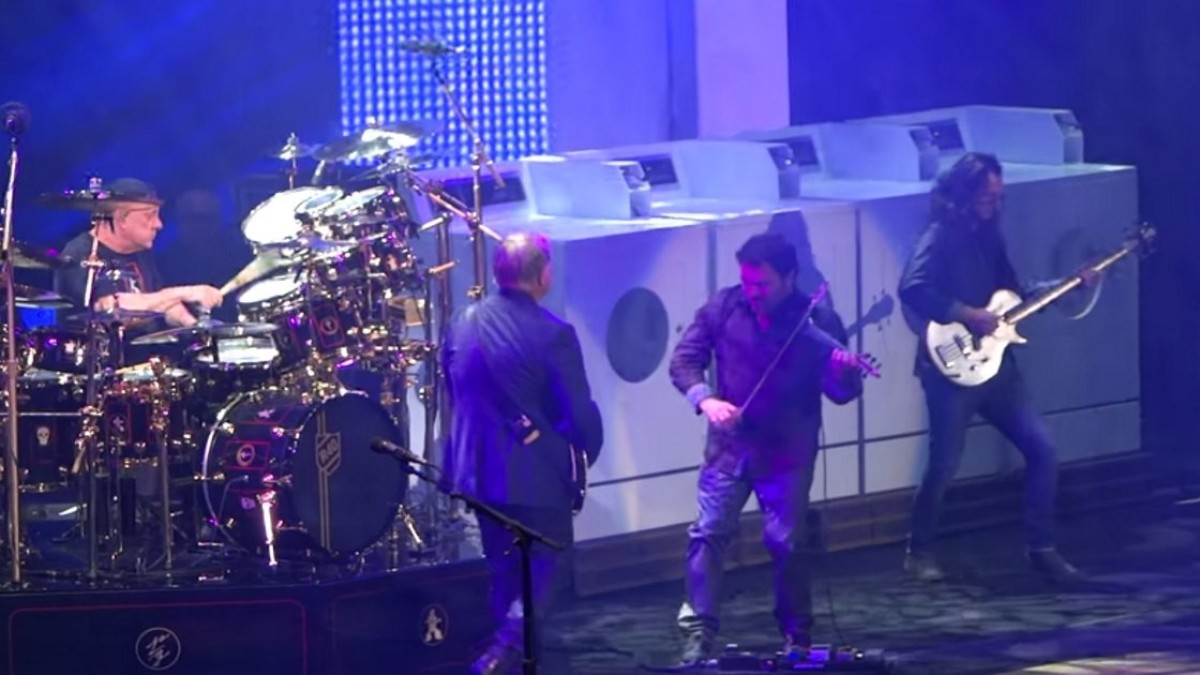 Rush Welcomes Special Guest At Madison Square Garden