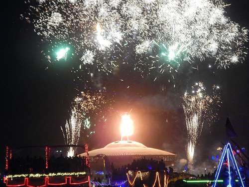Burning Man Gate Closed Due To Bad Weather