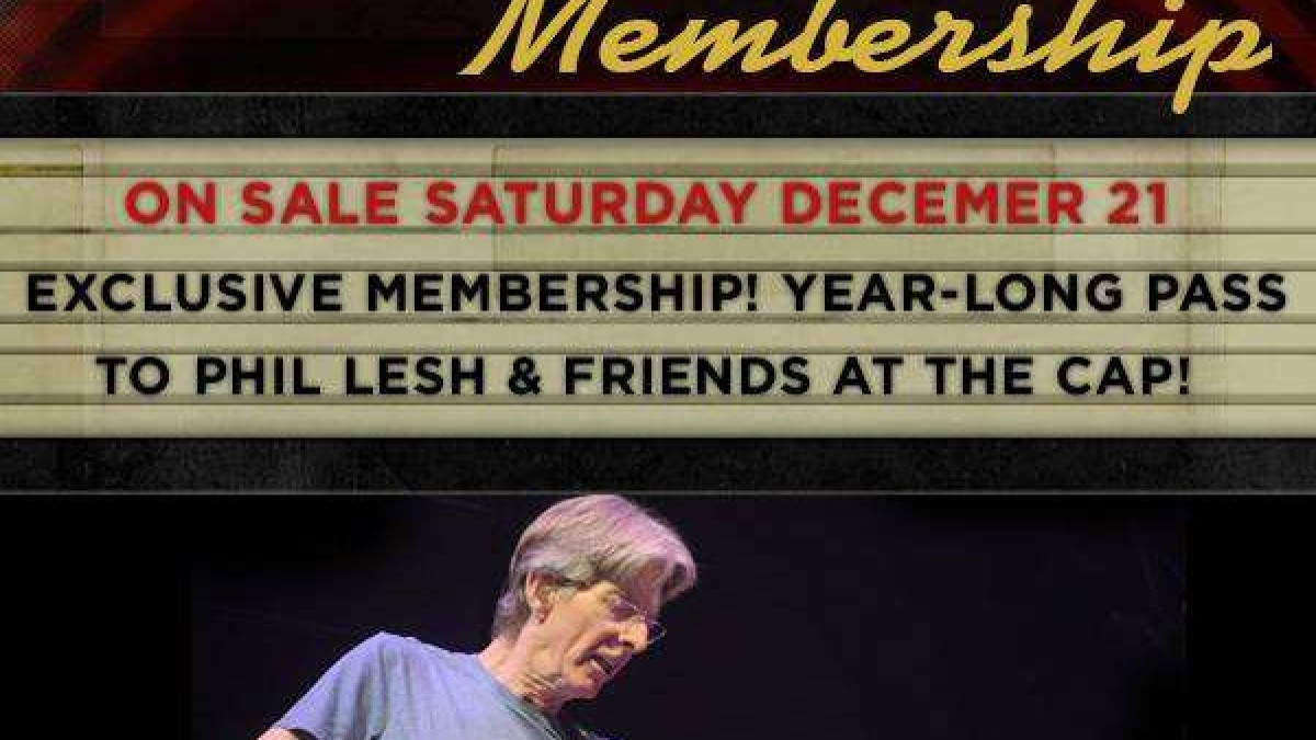 Capitol Theatre To Sell Membership Packages For Phil Shows
