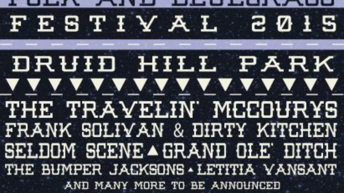 Charm City Folk And Bluegrass Festival Lineup Revealed