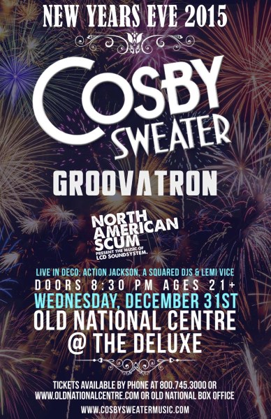 Cosby Sweater Announces New Years Eve Show