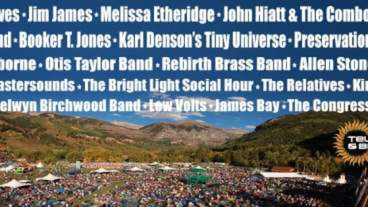 Couch Tour Alert | Telluride Blues And Brews Festival