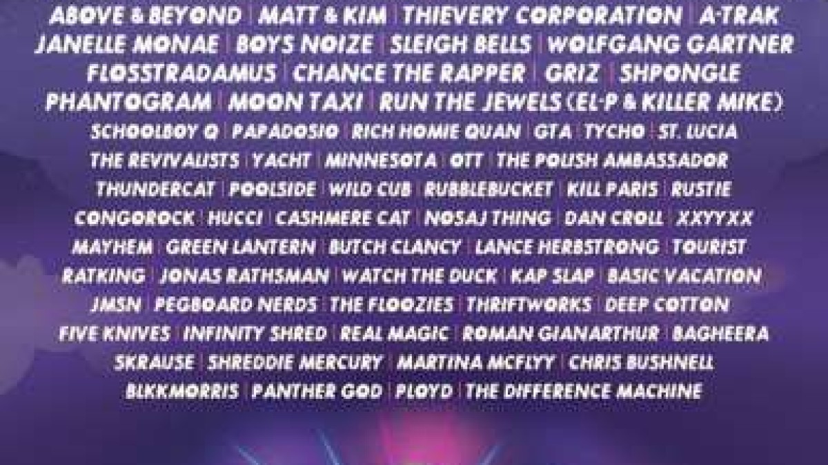 CounterPoint 2014 | Outkast, Pretty Lights, STS9