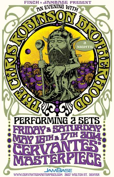 JamBase Presents | Chris Robinson Brotherhood Denver | Word NOLA