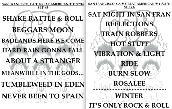 Rolling Stones Night For Chris Robinson Brotherhood