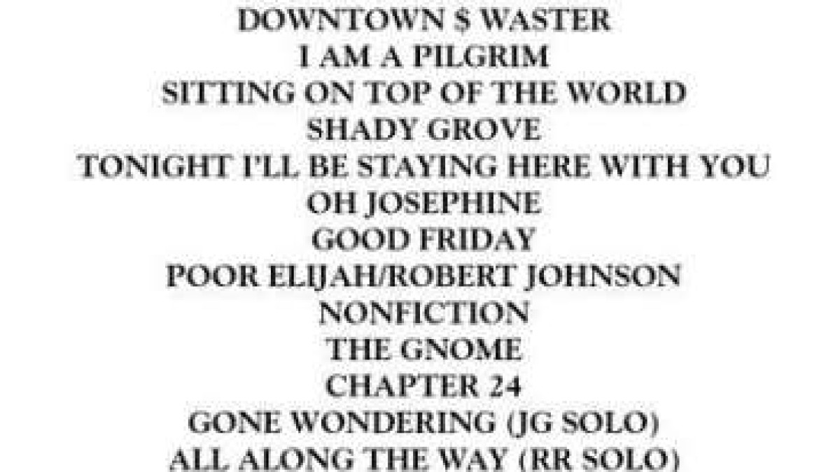 More Guests And Cover Debuts At Black Crowes Cap Finale