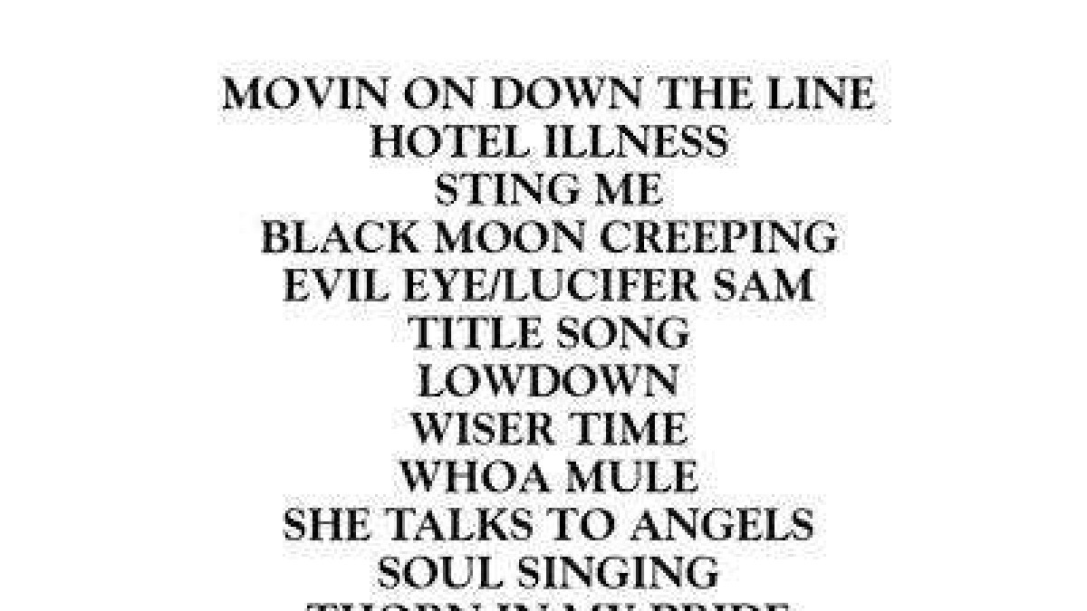 The Black Crowes Deliver Bust Out Filled Performance For Dad