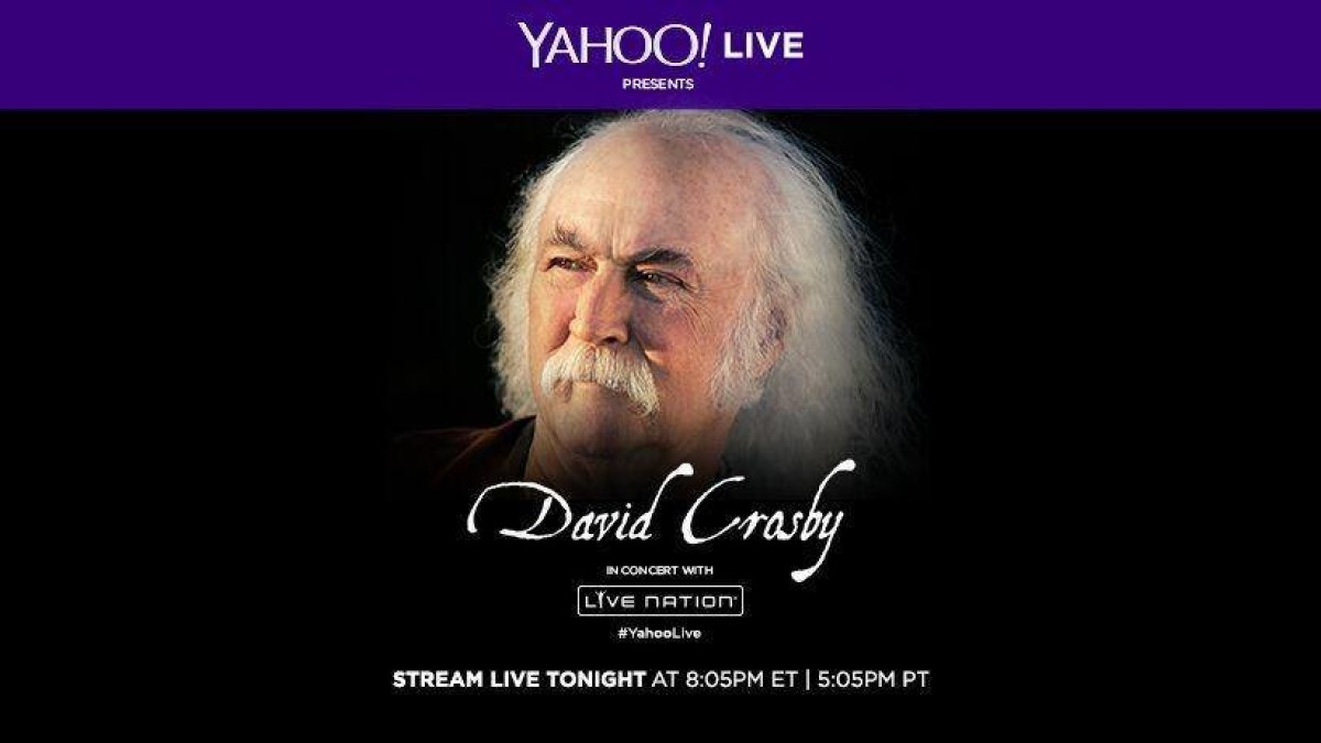 Couch Tour Alert | Free David Crosby Webcast