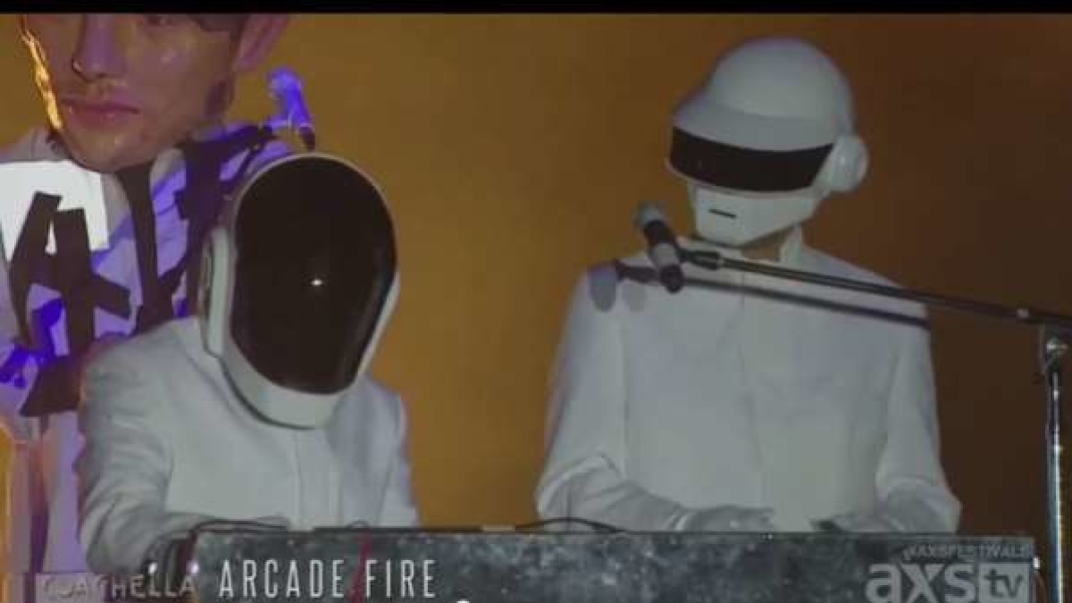 Beck, Pres Hall & "Daft Punk" Help Arcade Fire Close Coachella