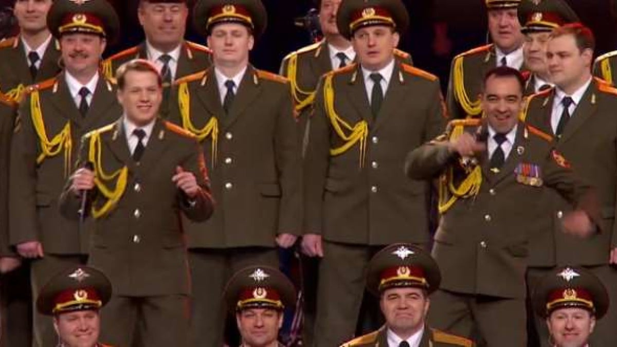 Cover Alert | Russian Police Choir Gets Lucky