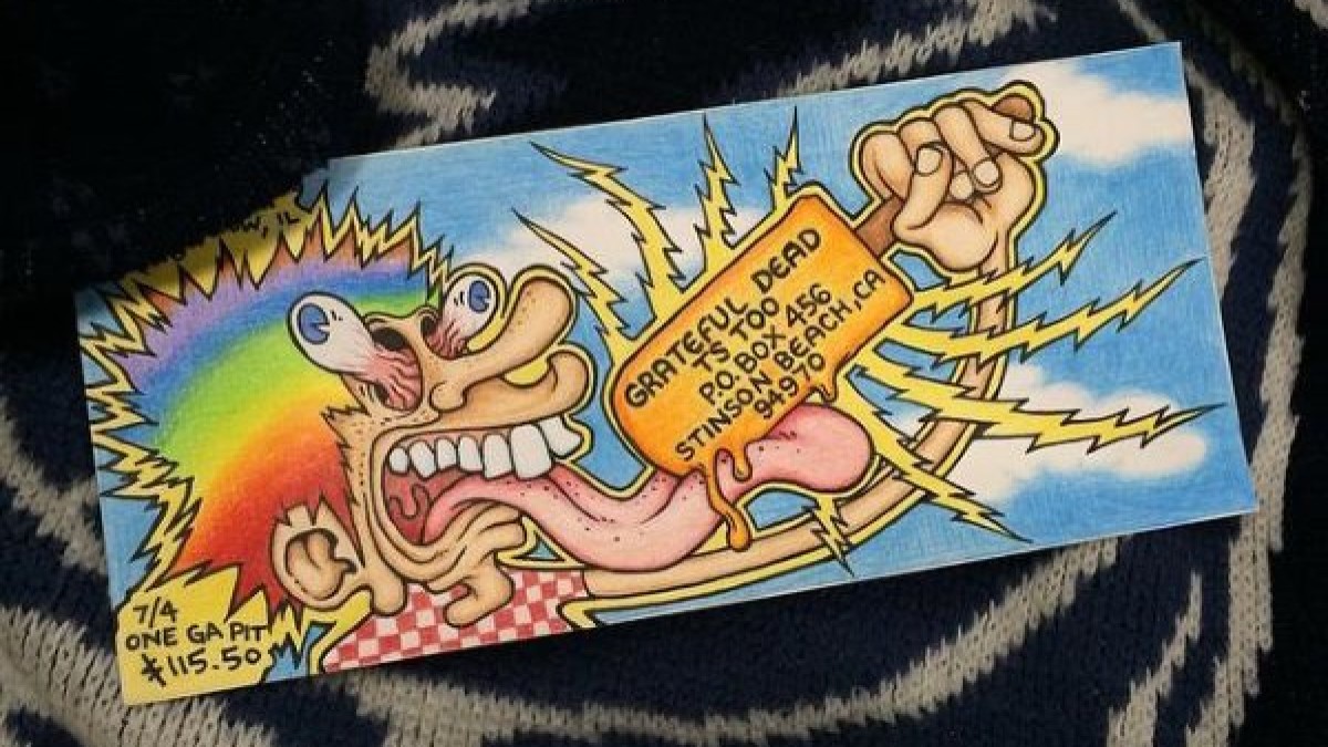 Grateful Dead Facebook Shares Favorite GD50 Envelopes