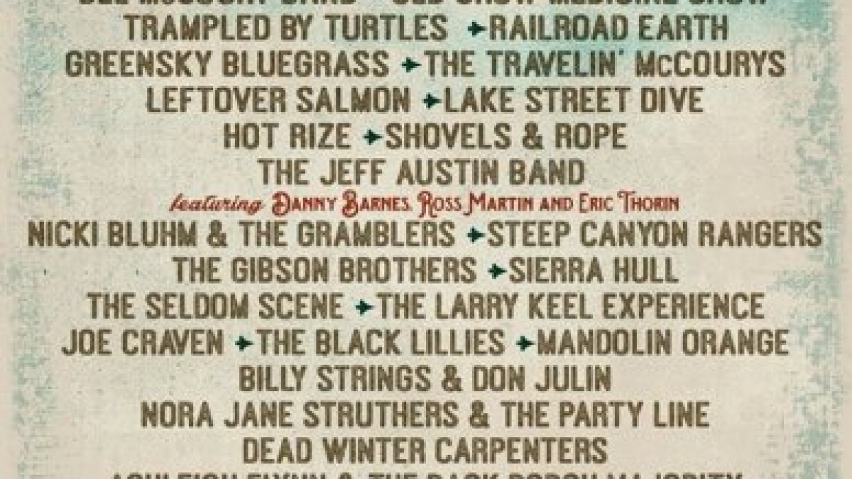 DelFest Announces Initial 2015 Lineup
