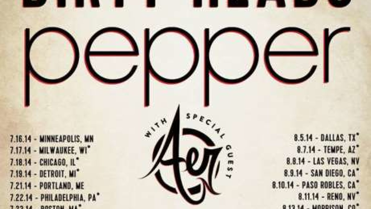 Tour Dates | Dirty Heads & Pepper Summer Tour
