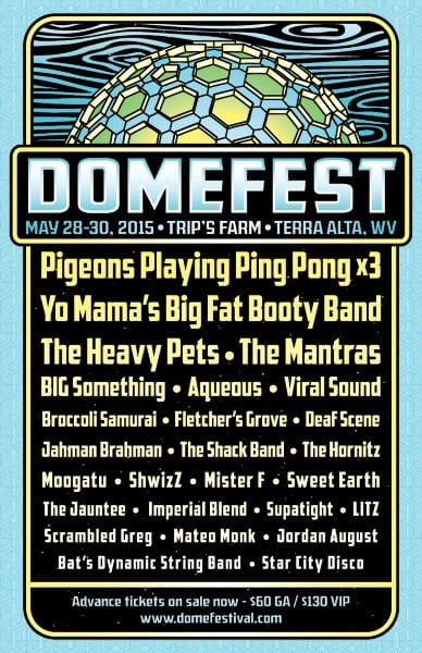 Domefest 2015 Finalizes Lineup