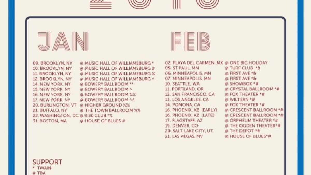 Tour Dates | Dr. Dog The Flamingo Hotel Tour 2015