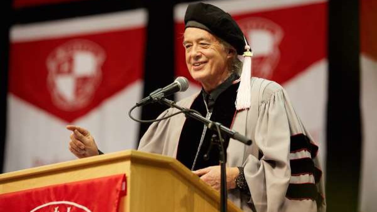Dr. Jimmy Page | Berklee Honoree Working Into Playing Shape