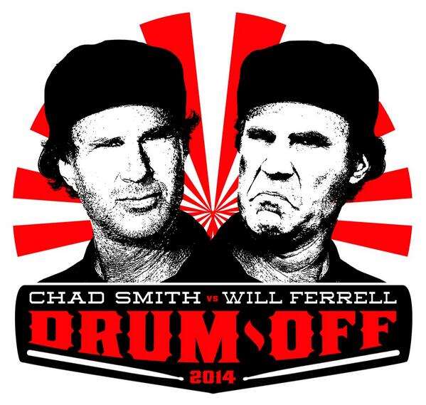 Will Ferrell Accepts Chad Smith Drum Challenge