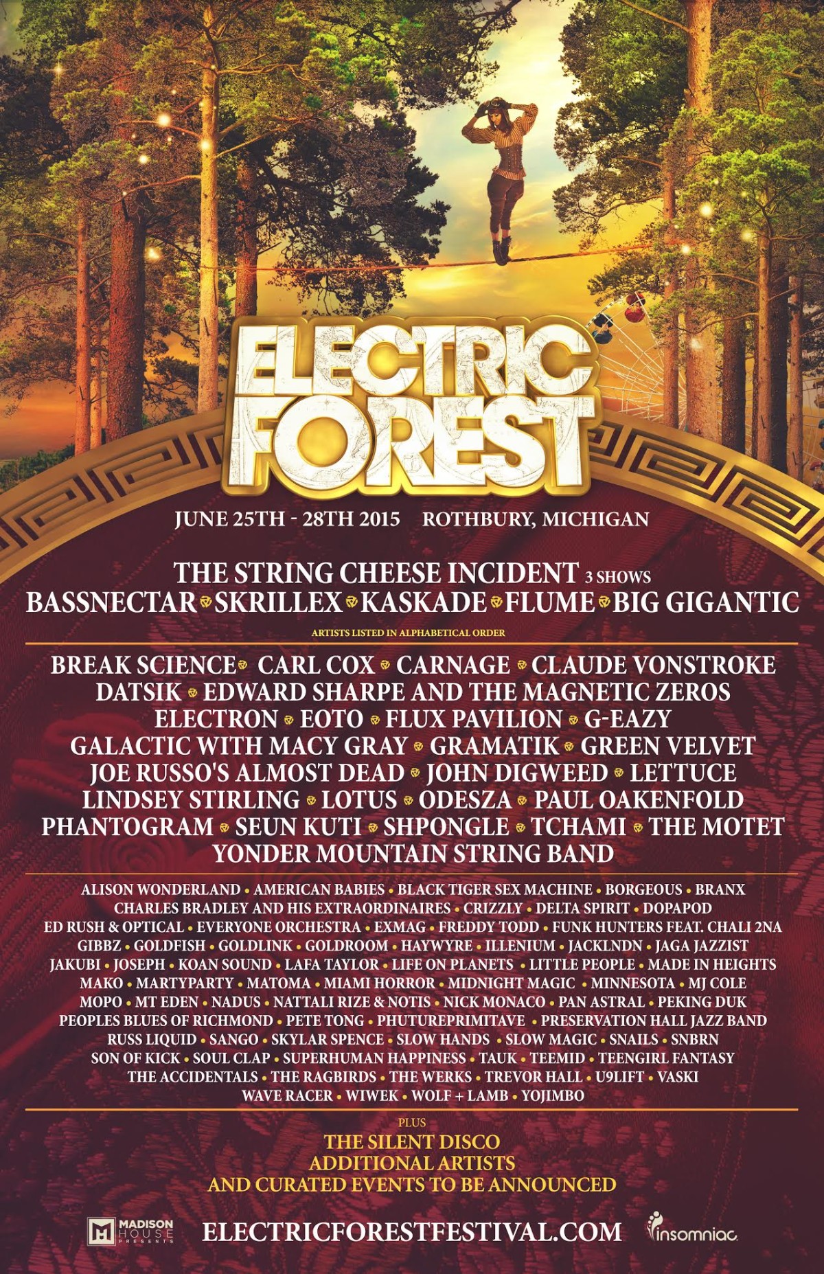 Electric Forest Announces 2015 Lineup