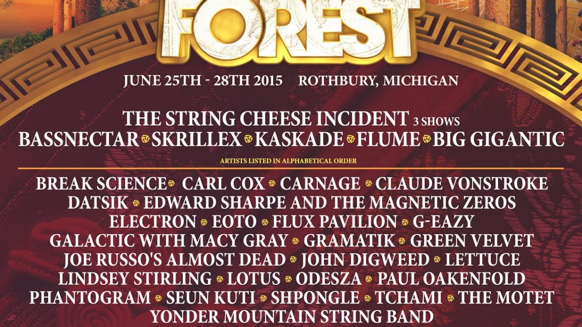 Electric Forest Announces 2015 Lineup