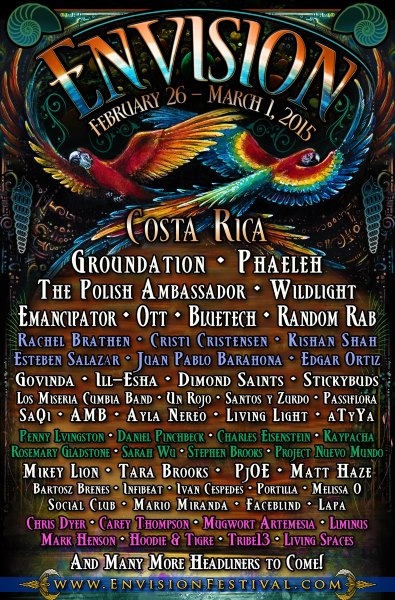 Exclusive First Phase Of Envision Festival 2017 Lineup