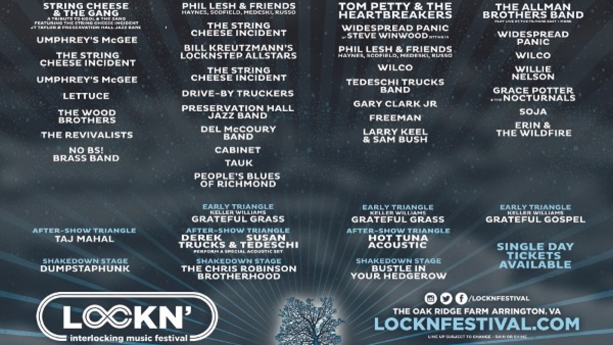 Couch Tour Alert | Lockn Festival Webcast