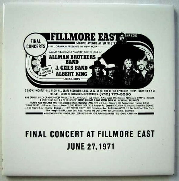 Full Show Friday | Allman Brothers Close Out Fillmore East