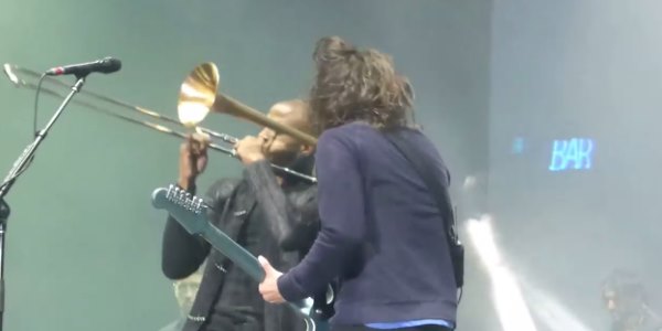 Trombone Shorty Jams With Foo Fighters At Voodoo In New Orleans