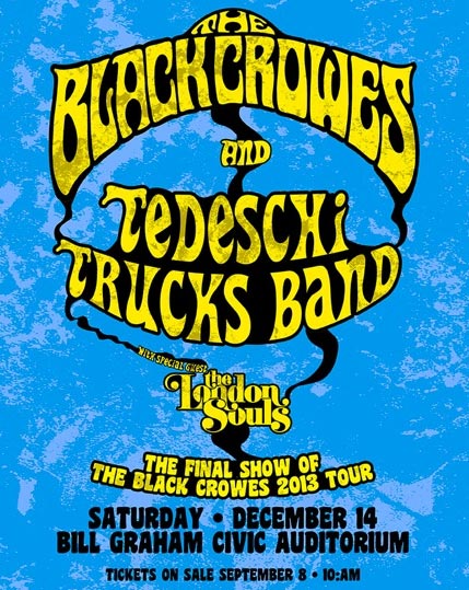 The Black Crowes Announce Lineup For Final Show Of 2013