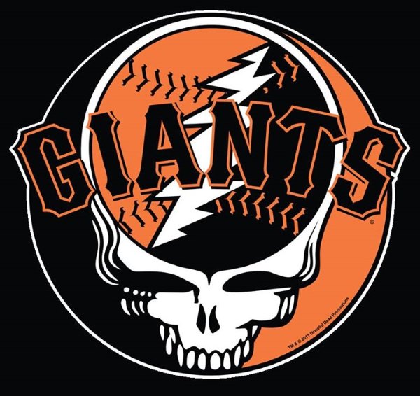 san francisco giants grateful dead t shirt